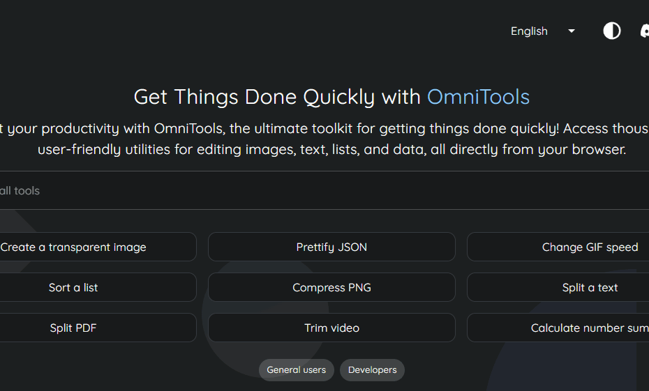 omnitools